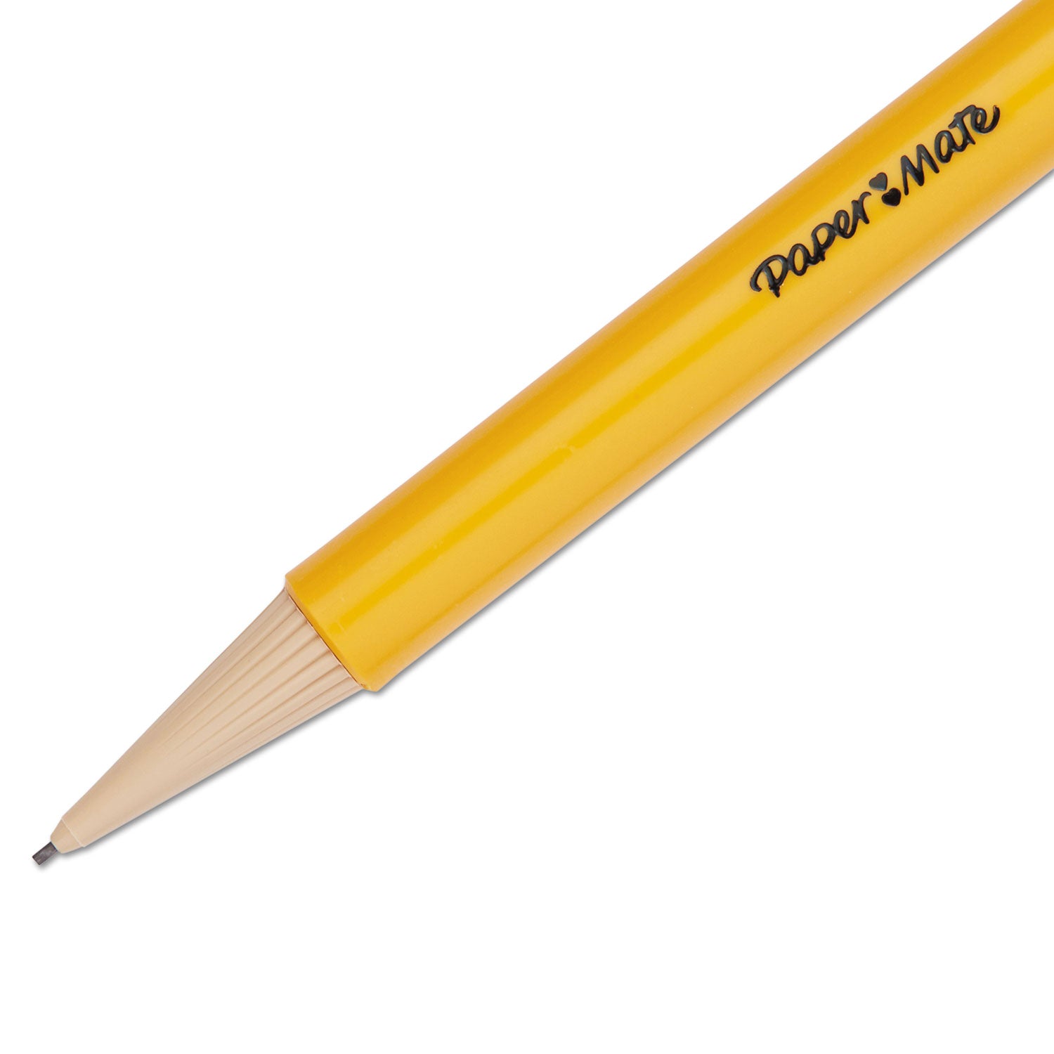 sharpwriter-mechanical-pencil-07-mm-hb-#2-black-lead-classic-yellow-barrel-dozen_pap3030131c - 3