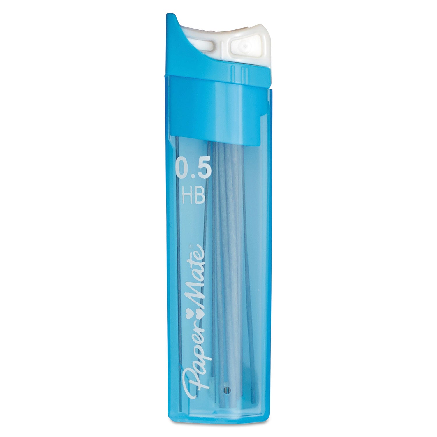 Lead Refills, 0.5 mm, HB, Black, 35/Tube, 3 Tubes/Pack - 