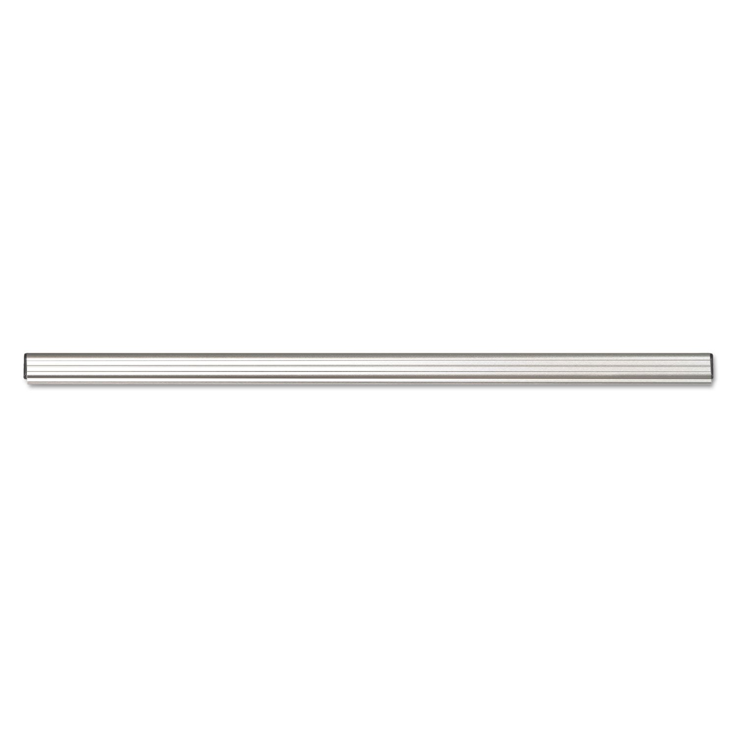 Grip-A-Strip Display Rail, 24 x 1.5, Aluminum Finish - 