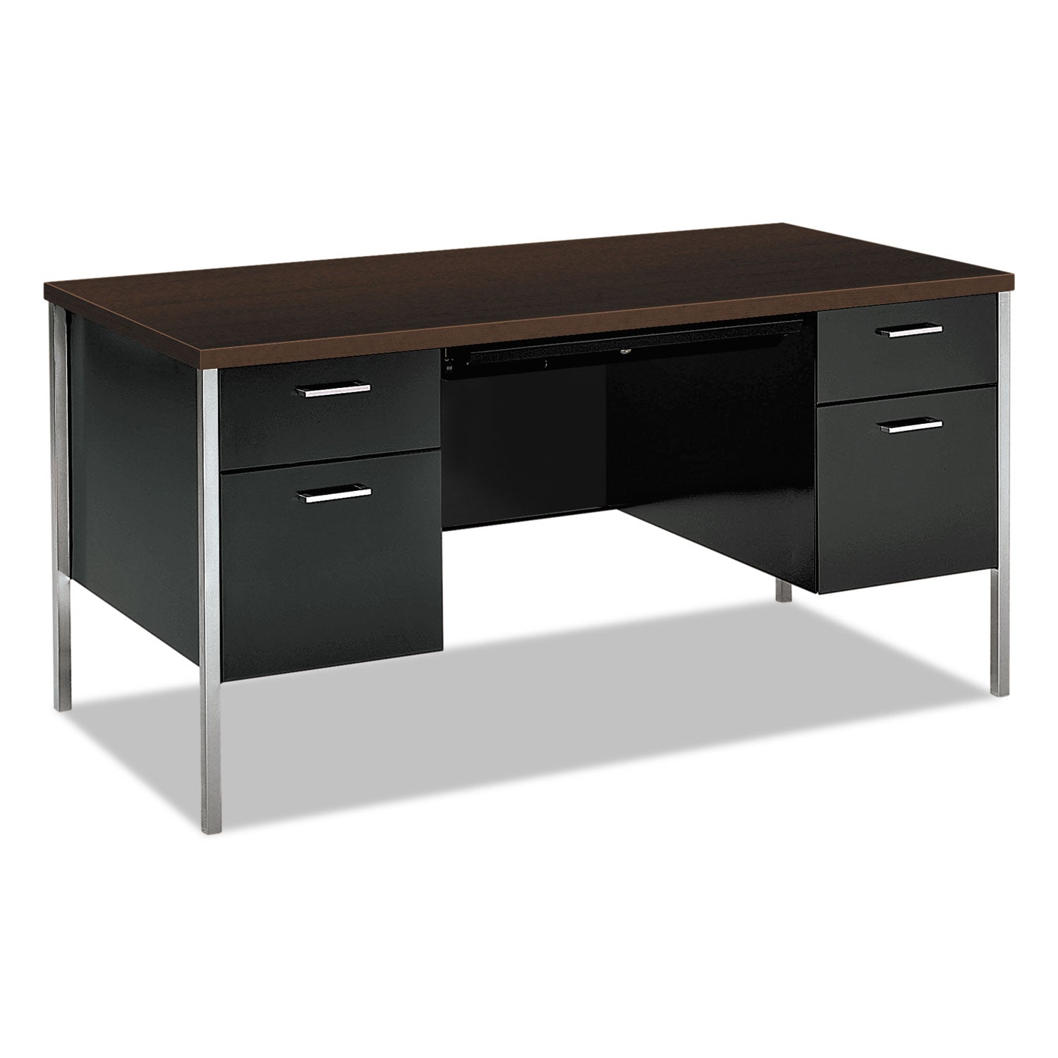 34000-series-double-pedestal-desk-60-x-30-x-295-mocha-black_hon34962mop - 1