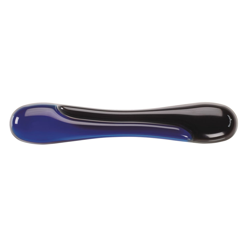 Duo Gel Wave Keyboard Wrist Rest, 22.62 x 5.12, Blue