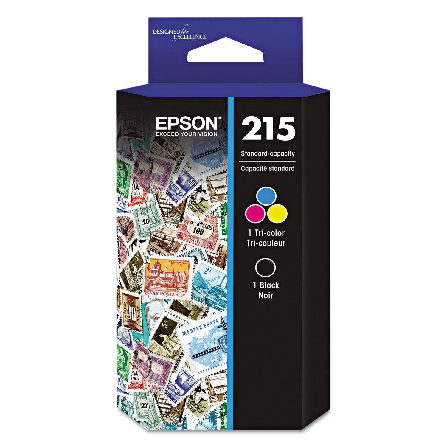 T215120-BCS (215) DURABrite Ultra Ink, Black/Cyan/Magenta/Yellow - 1
