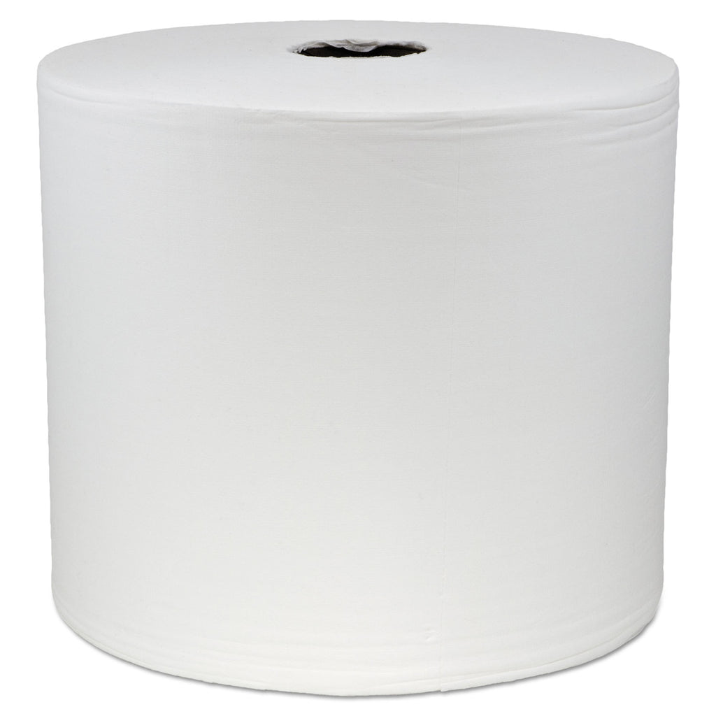 Hydrospun Wipers, 10 x 13, White, 1,100/Roll - 