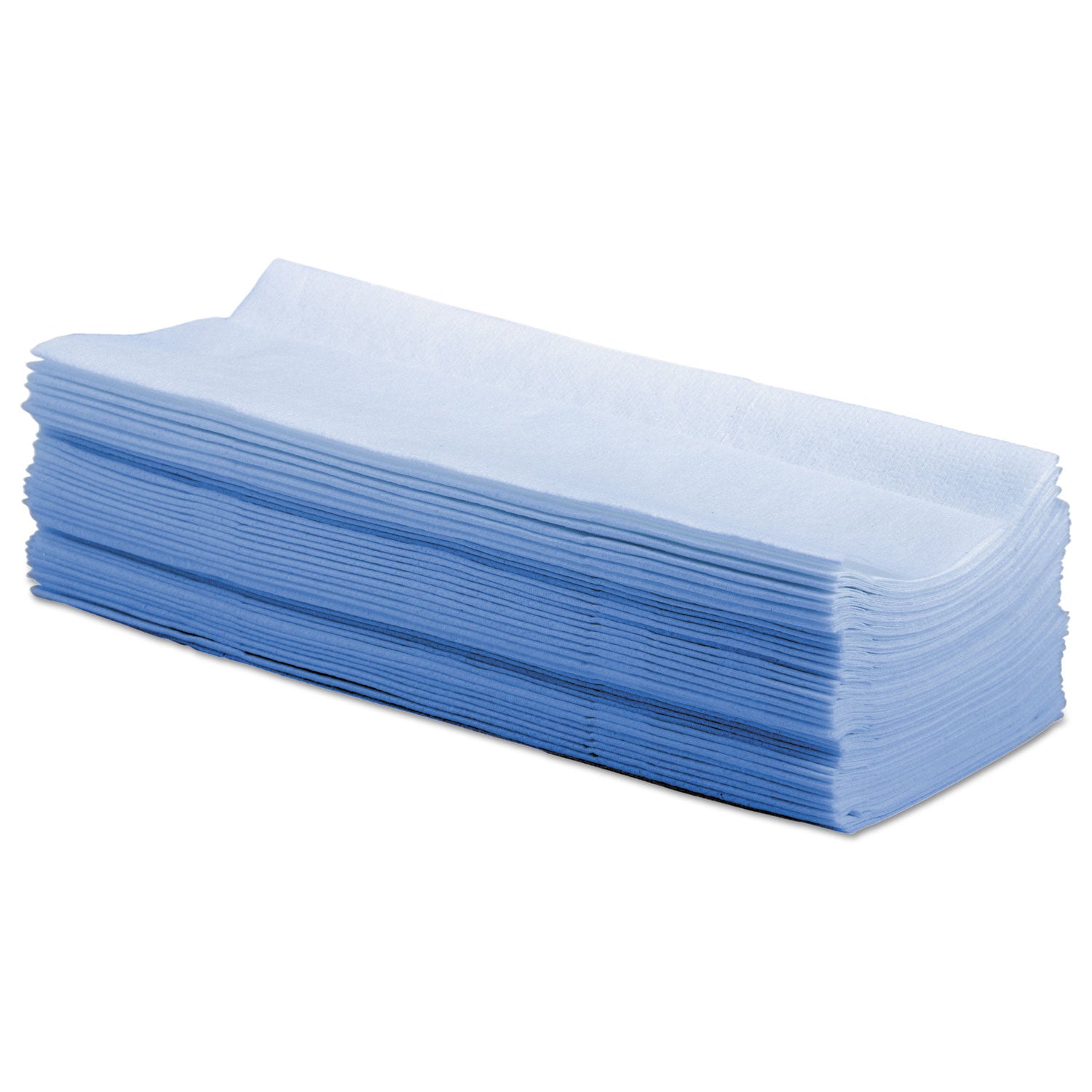 Hydrospun Wipers, 9 x 16.75, Blue, 100 Wipes/Box, 10 Boxes/Carton - 