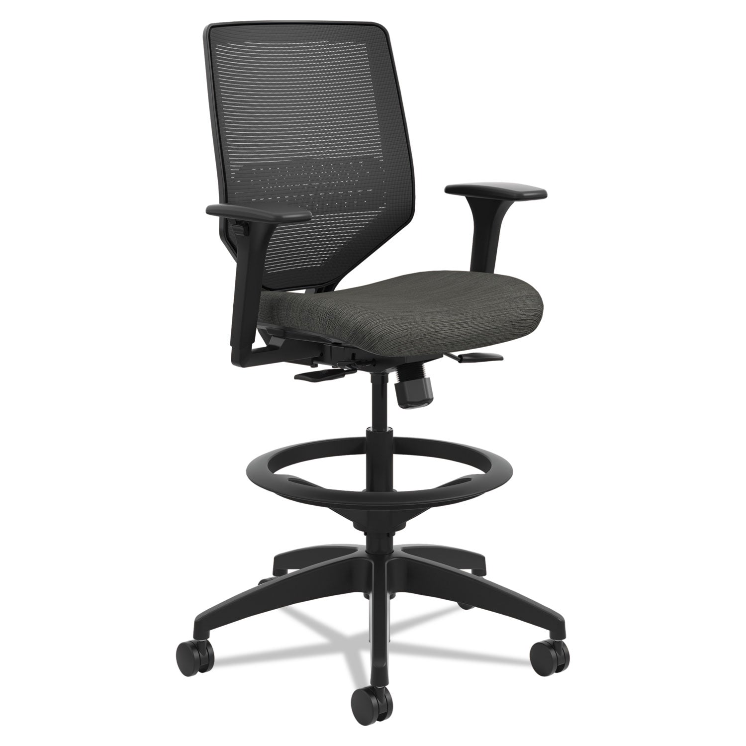 solve-series-mesh-back-task-stool-supports-up-to-300-lb-23-to-33-seat-height-ink-seat-back-black-base_honsvsm1alc10t - 1