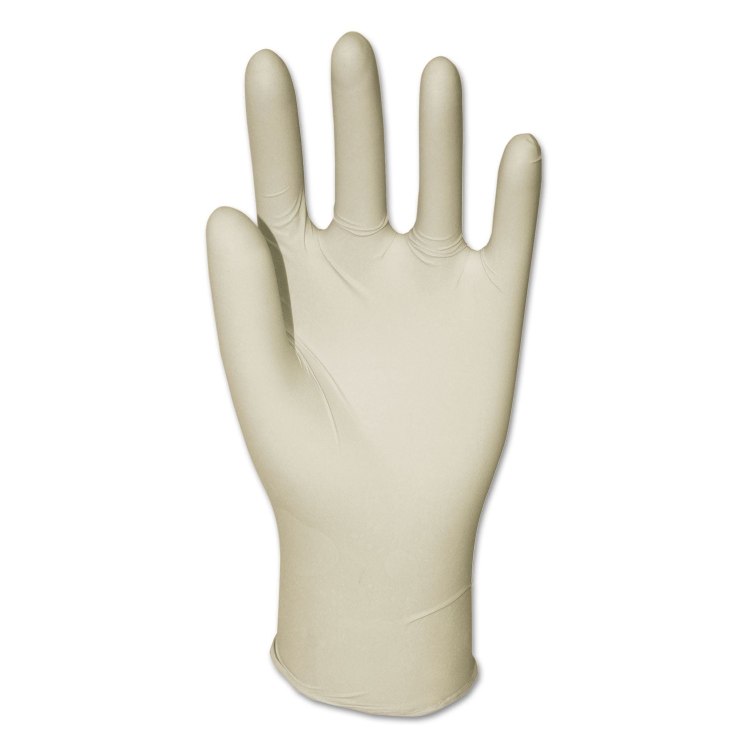 Powder-Free Synthetic Vinyl Gloves, Small, Cream, 4 mil, 100/Box - 