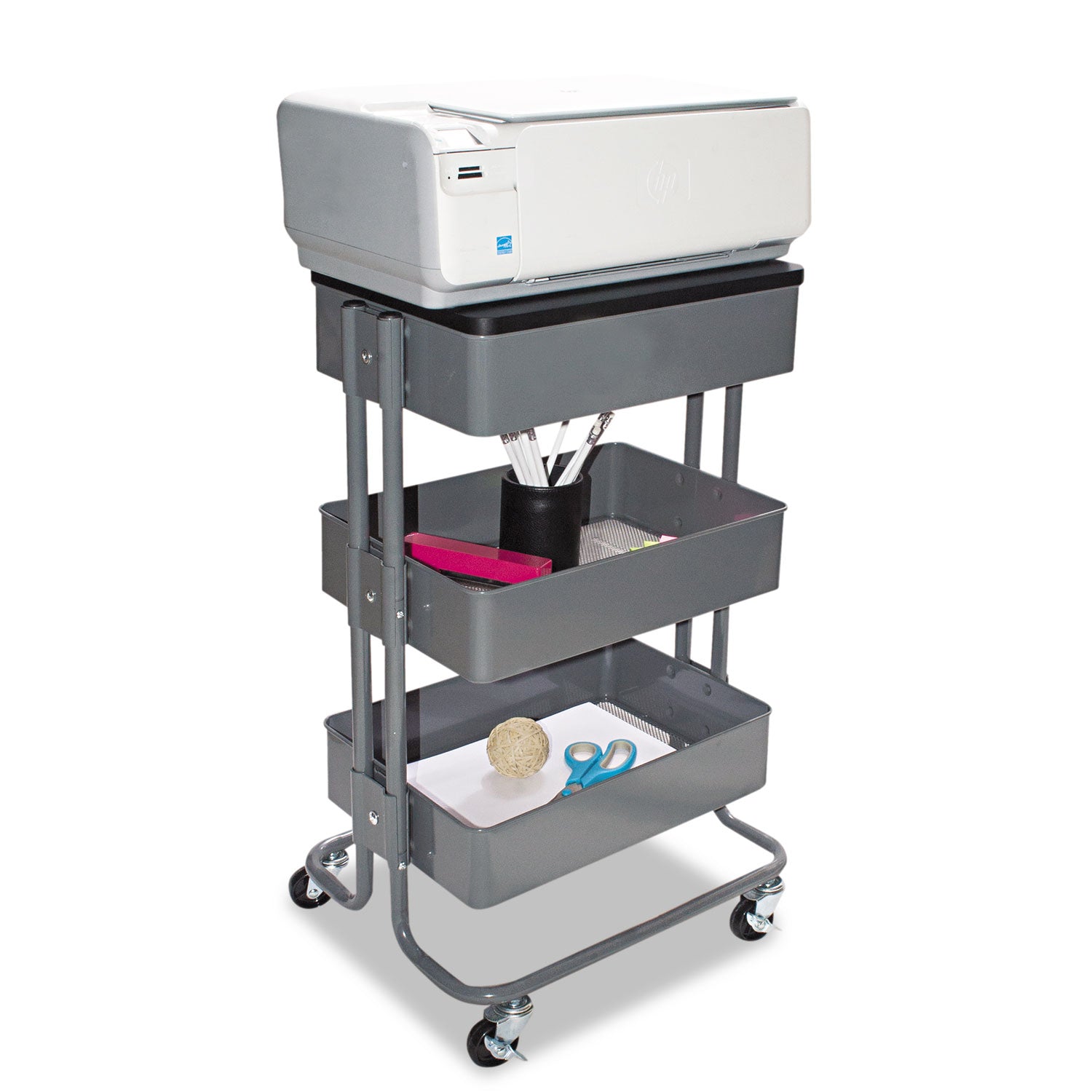 adjustable-multi-use-storage-cart-and-stand-up-workstation-1525-x-11-x-185-to-39-gray_vrtvf51025 - 4