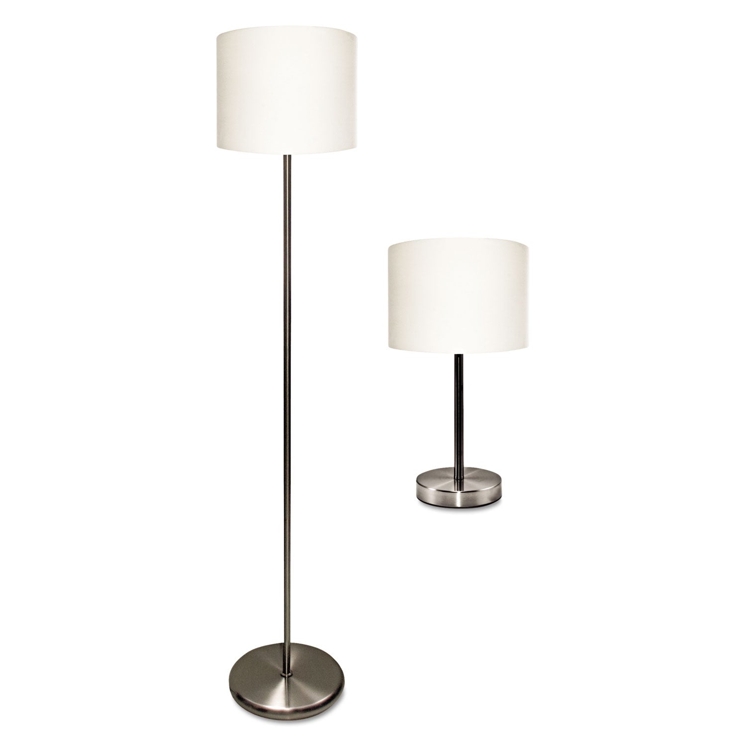 slim-line-lamp-set-table-1263-high-and-floor-615-high-silver_ledl9135 - 1