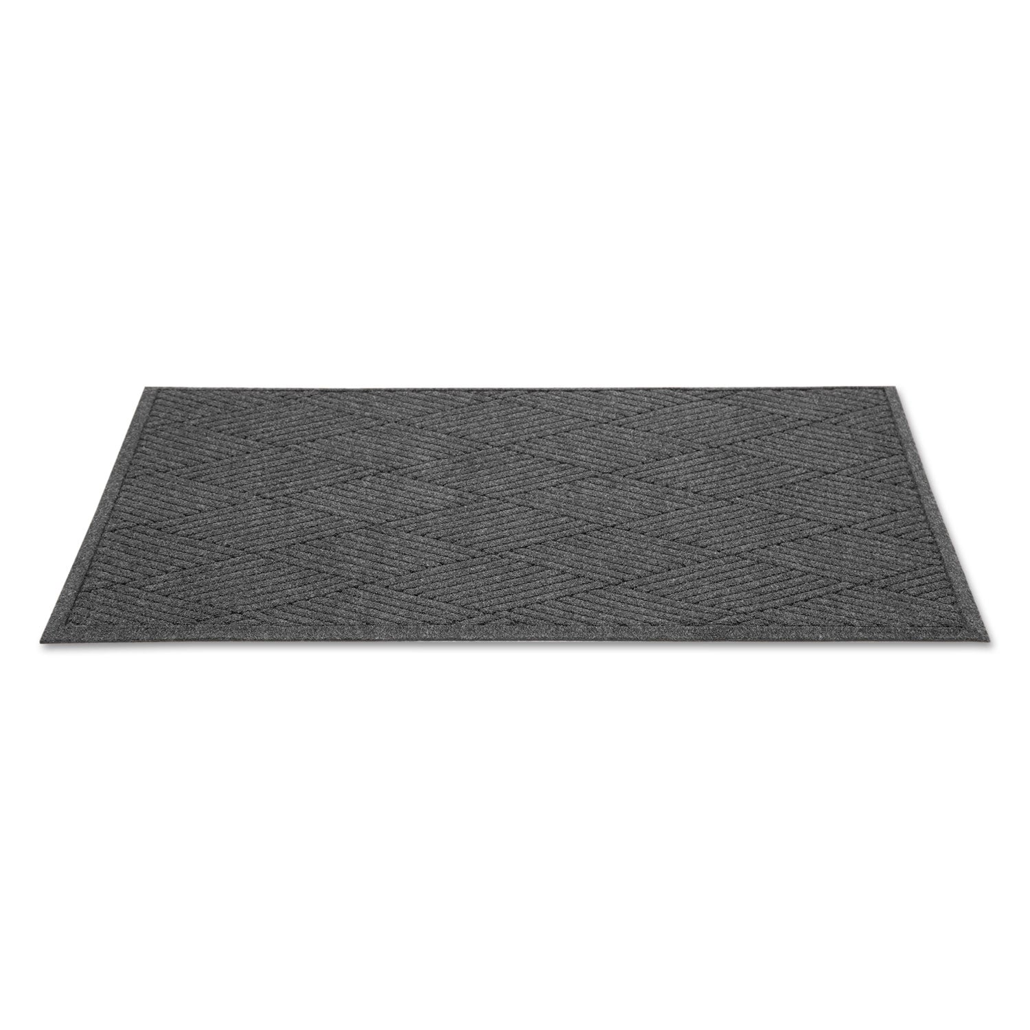EcoGuard Diamond Floor Mat, Rectangular, 36 x 120, Charcoal - 