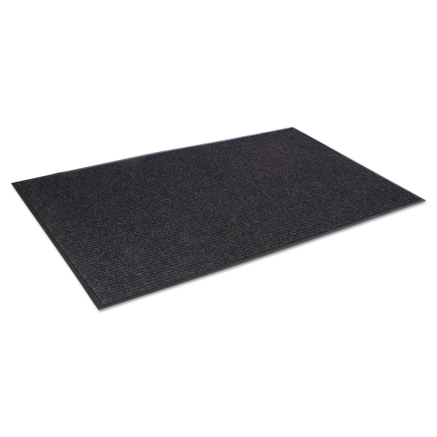 Needle-Rib Wiper/Scraper Mat, Polypropylene, 48 x 72, Charcoal - 