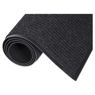 Needle-Rib Wiper/Scraper Mat, Polypropylene, 48 x 72, Charcoal - 
