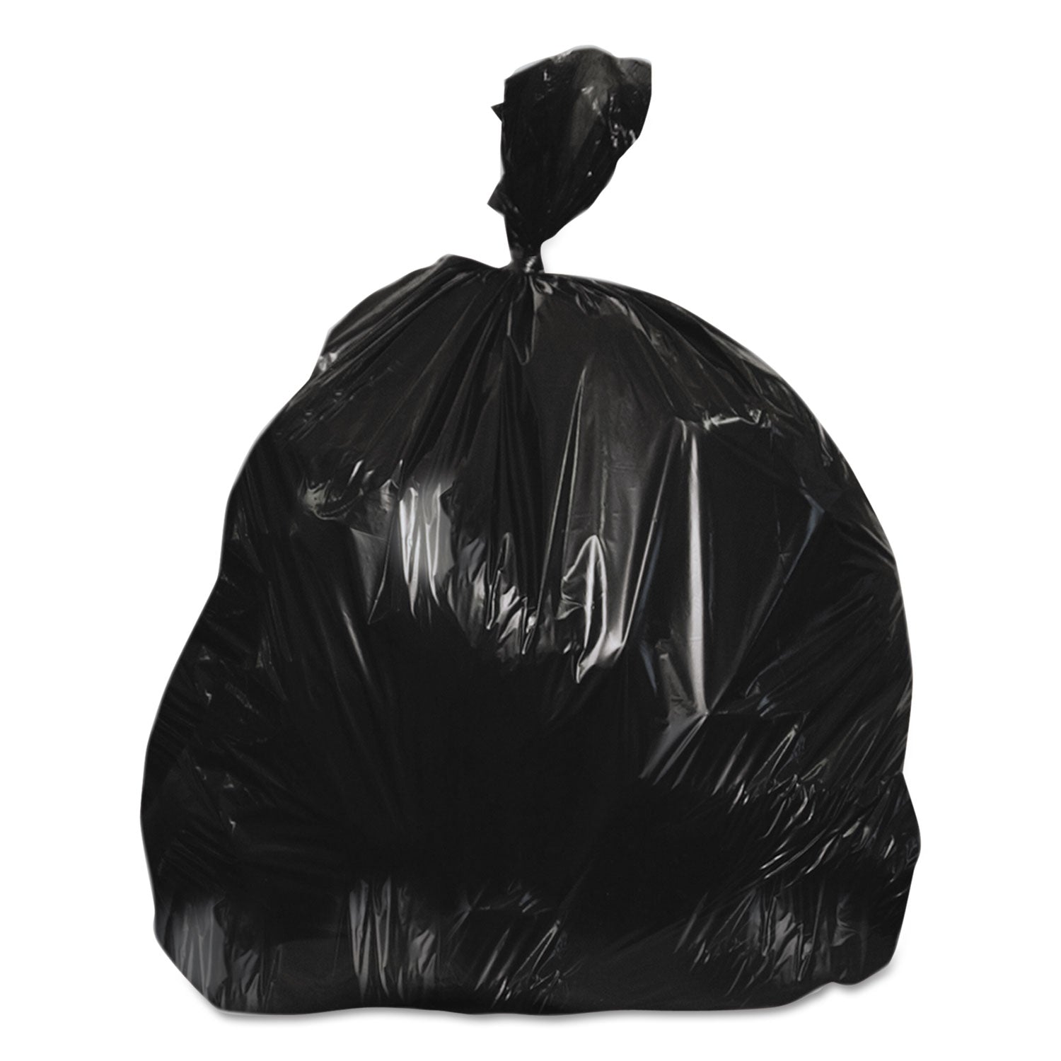 high-density-waste-can-liners-45-gal-16-mic-40-x-48-black-250-carton_herz8048vkr01 - 1