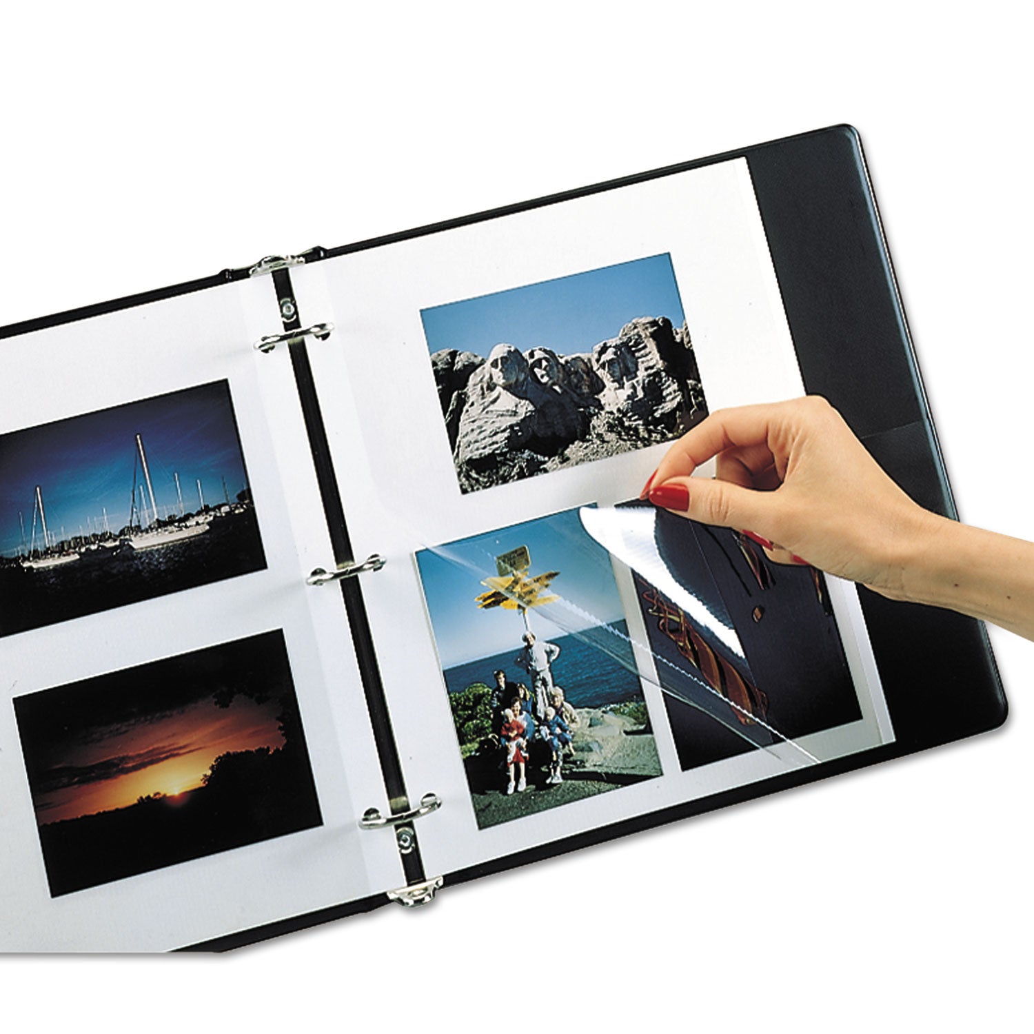 Redi-Mount Photo-Mounting Sheets, 11 x 9, 50/Box - 