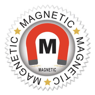 Magnetic Stitched Shop Ticket Holders, Clear, 75", 9 x 12, 25/Box