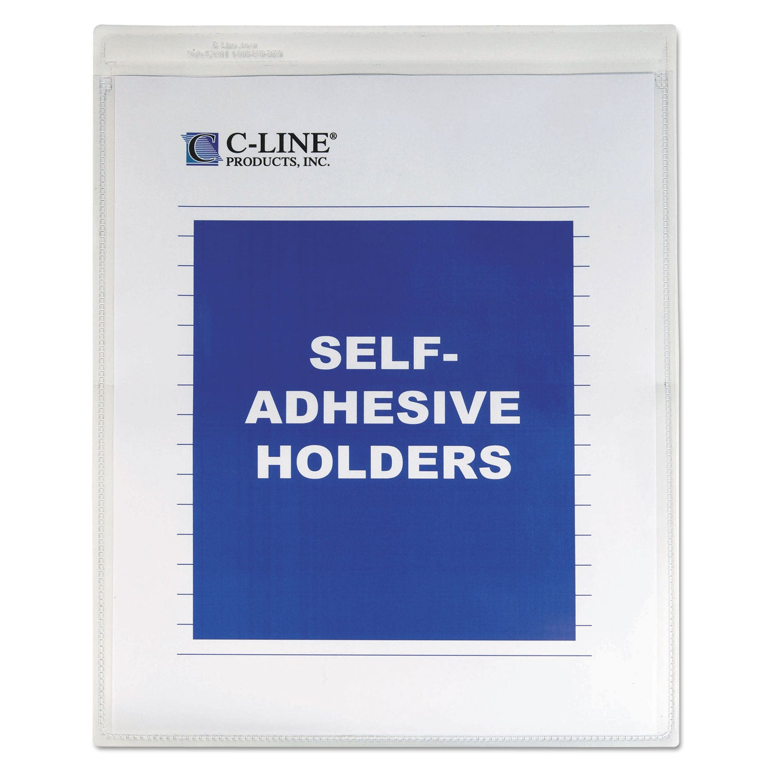 Self-Adhesive Shop Ticket Holders, Super Heavy, 50 Sheets, 9 x 12, 50/Box - 