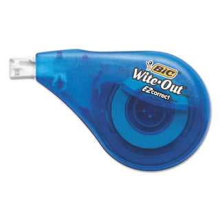 Wite-Out EZ Correct Correction Tape Value Pack, Non-Refillable, Randomly Assorted Applicator Colors, 0.17" x 472", 10/Box