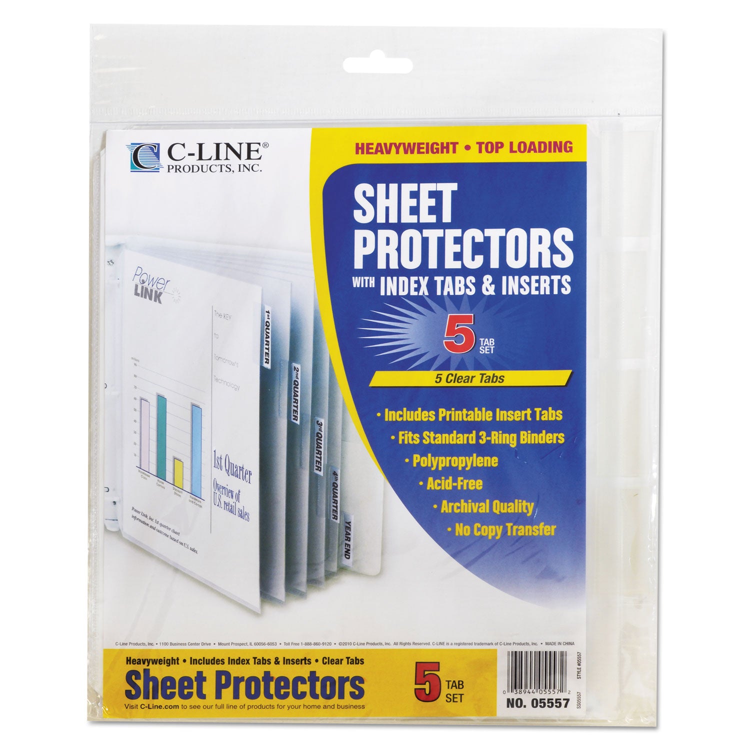 sheet-protectors-with-index-tabs-heavy-clear-tabs-2-11-x-85-5-set_cli05557 - 2