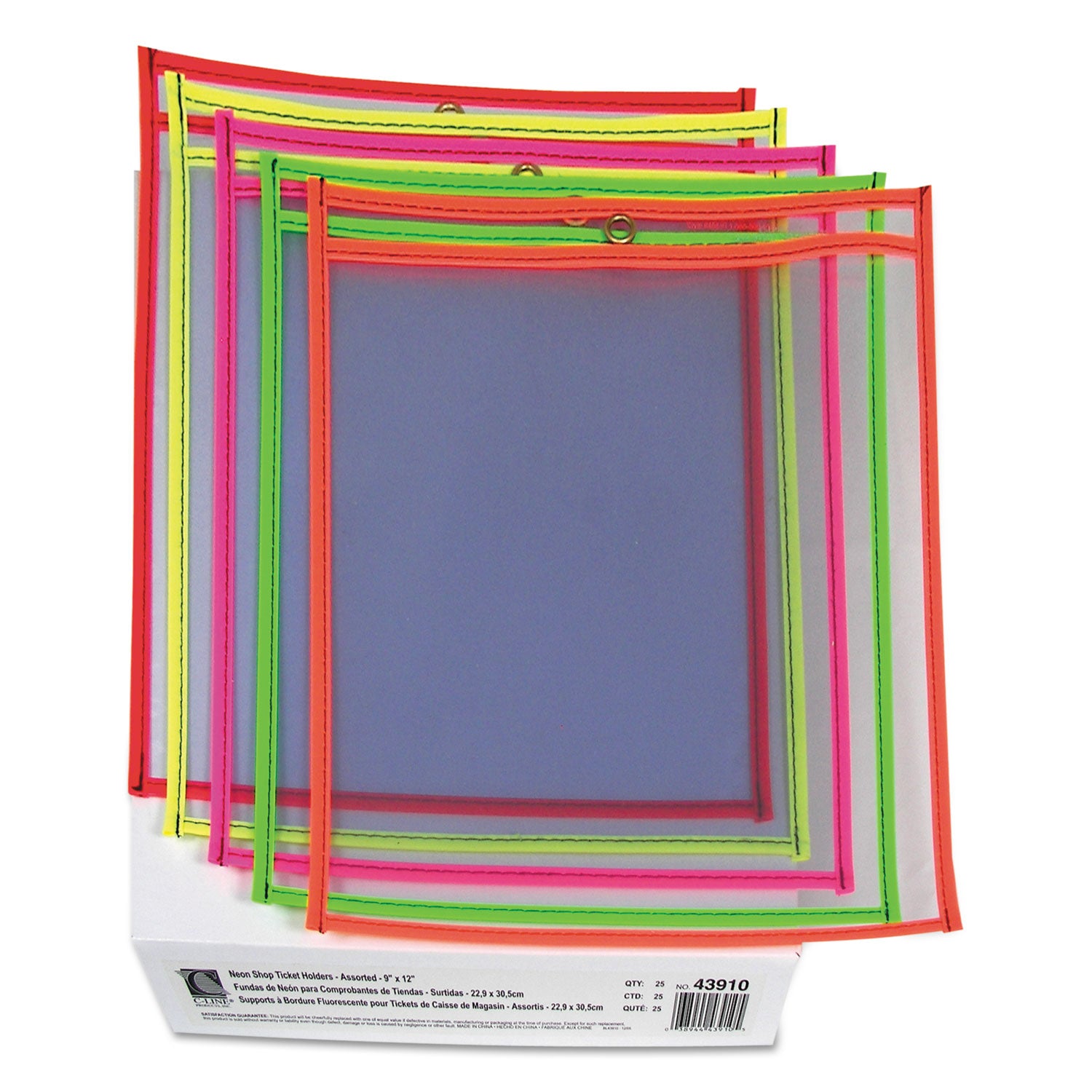 stitched-shop-ticket-holders-neon-assorted-5-colors-75-9-x-12-25-bx_cli43910 - 4