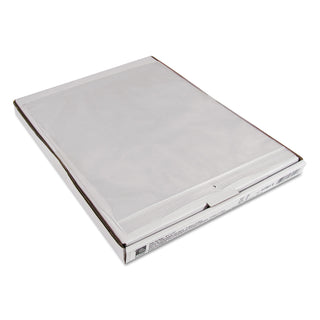 Heavyweight Industrial Poly Zip Bags, 8.5 x 11, 50/BX