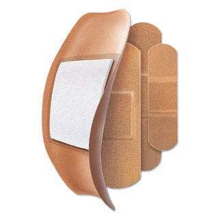 Flex Fabric Bandages, Assorted Sizes, 100/Box