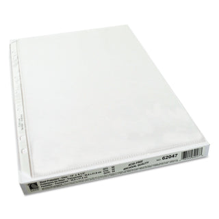 Heavyweight Poly Sheet Protectors, Clear, 2", 14 x 8.5, 50/Box - 