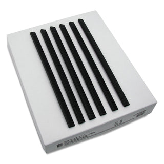 Slide 'N Grip Binding Bars, 40-Sheet Capacity, 11 x 0.25, Black, 100/Box - 
