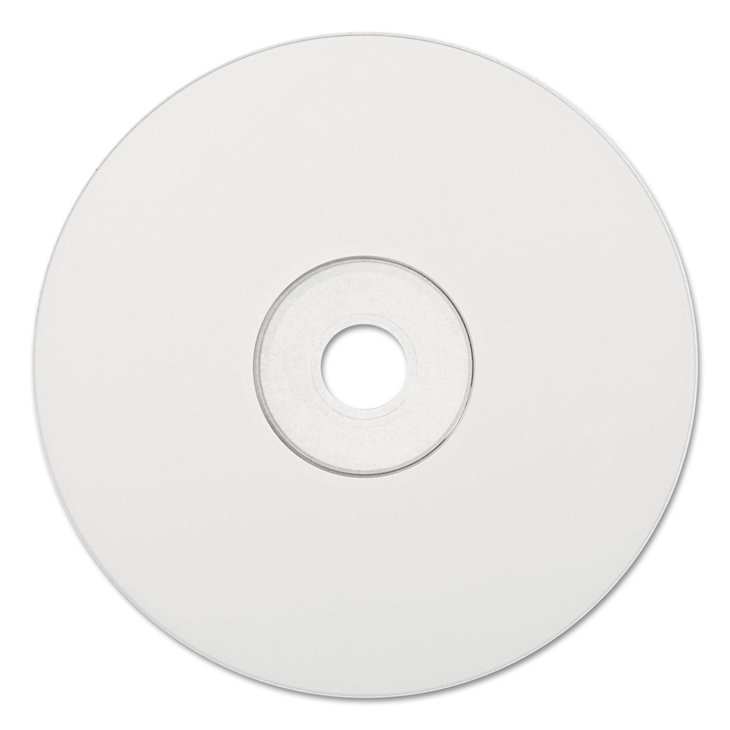 CD-R Printable Recordable Disc, 700 MB, 52x, Spindle, White, 100/Pack - 