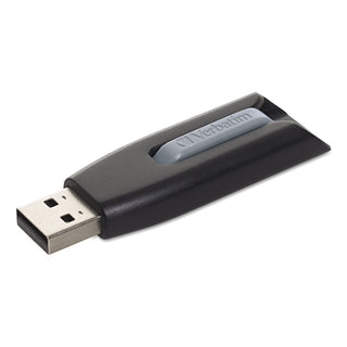 Store 'n' Go V3 USB 3.0 Drive, 32 GB, Black/Gray - 