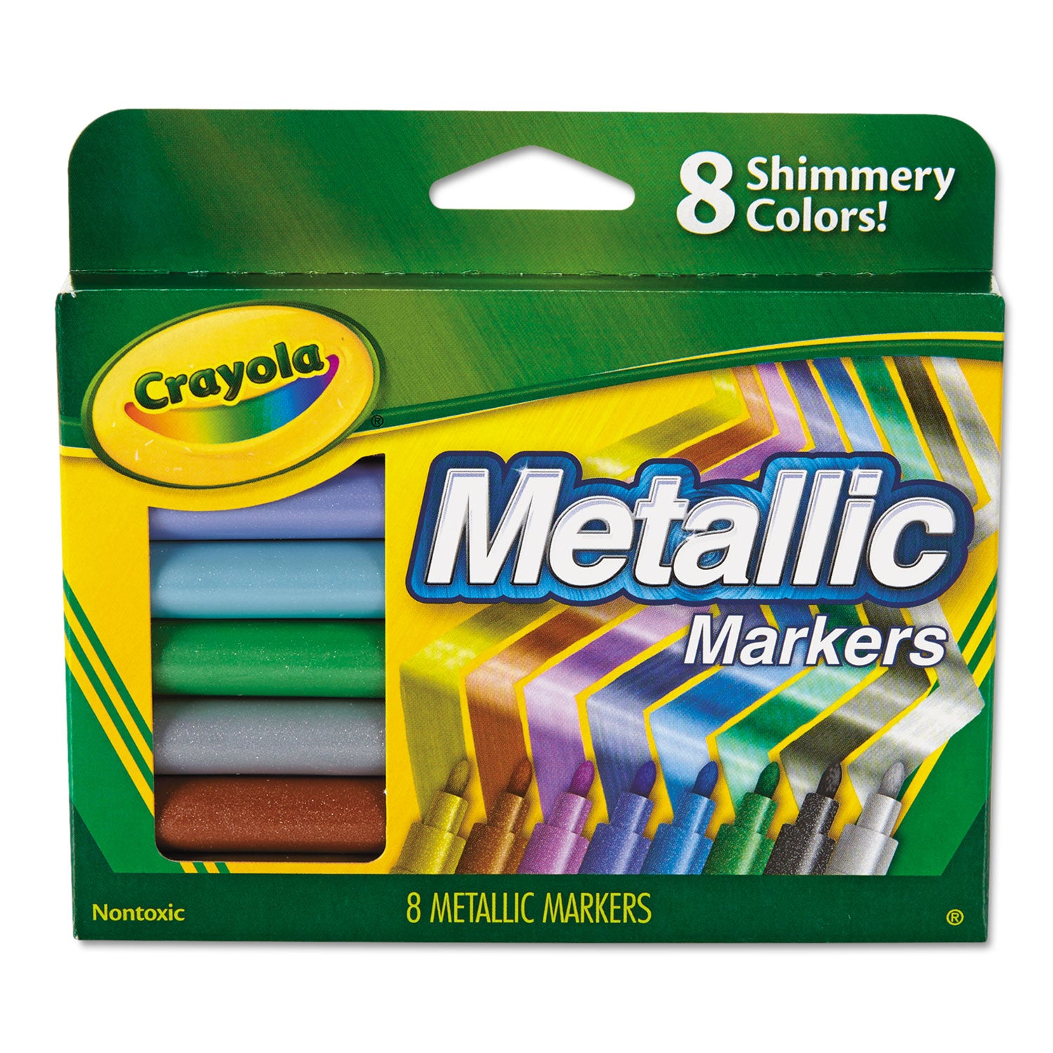 metallic-markers-medium-bullet-tip-assorted-colors-8-set_cyo588628 - 1
