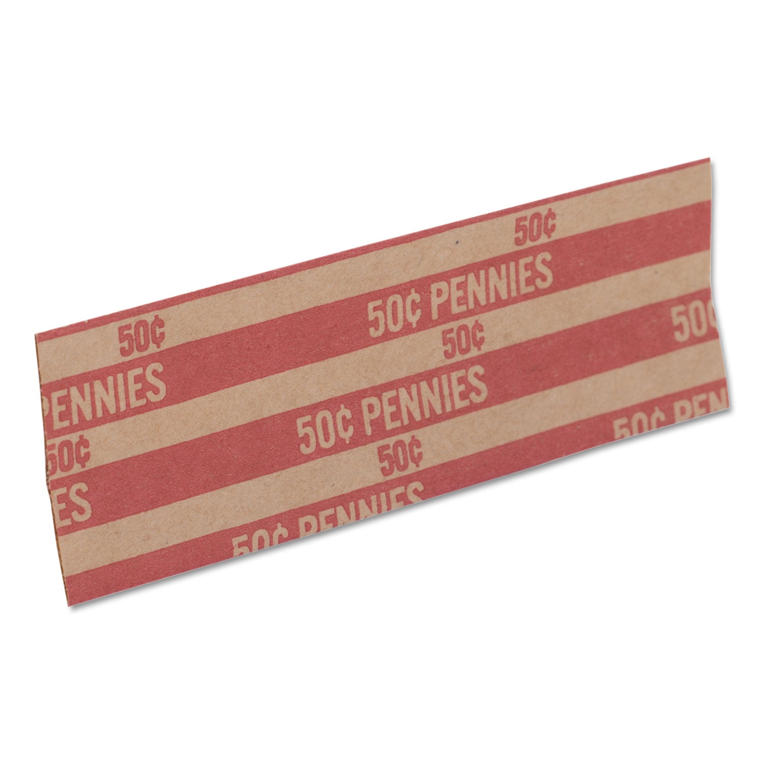 Flat Coin Wrappers, Pennies, $.50, 1000 Wrappers/Box - 