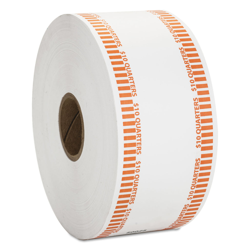 Automatic Coin Rolls, Quarters, $10, 1900 Wrappers/Roll - 