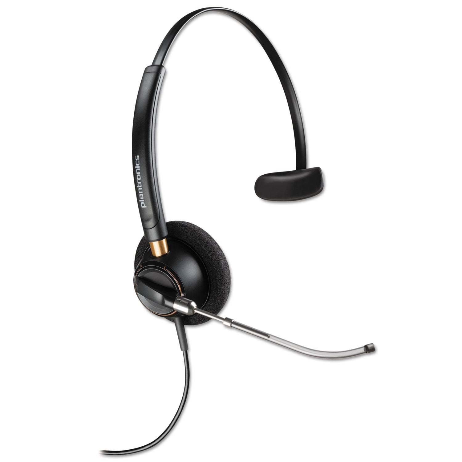 EncorePro 510V Monaural Over The Head Headset, Black - 