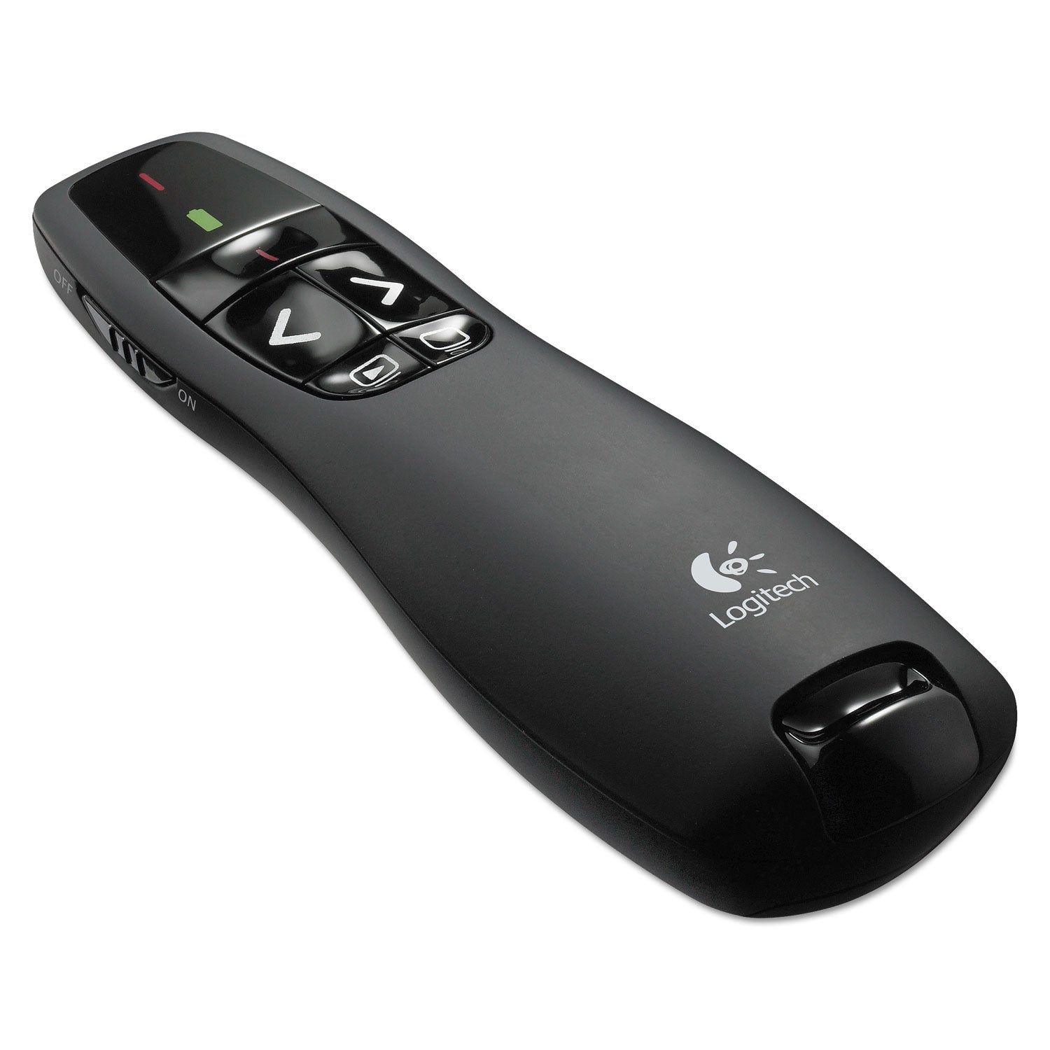 r400-wireless-presentation-remote-with-laser-pointer-class-2-50-ft-range-matte-black_log910001354 - 1