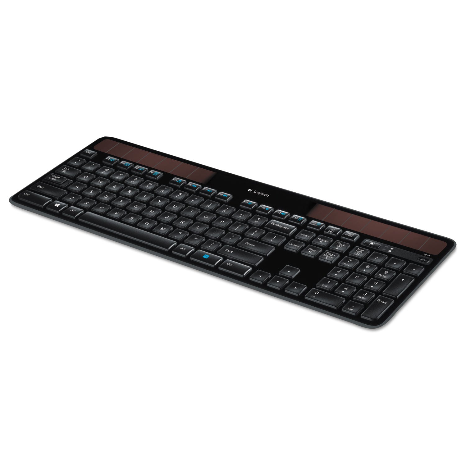 K750 Wireless Solar Keyboard, Black - 