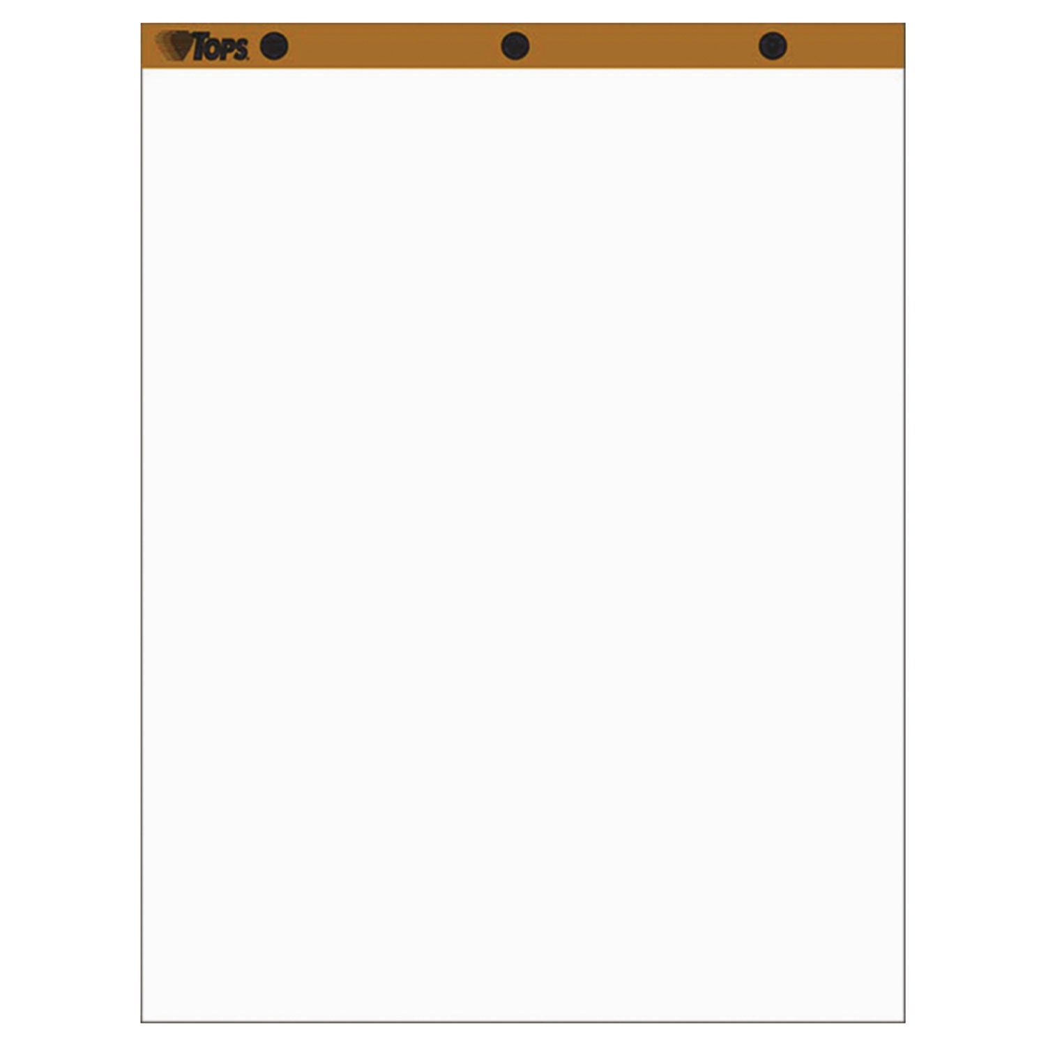 Easel Pads, Unruled, 27 x 34, White, 50 Sheets, 2/Carton - 