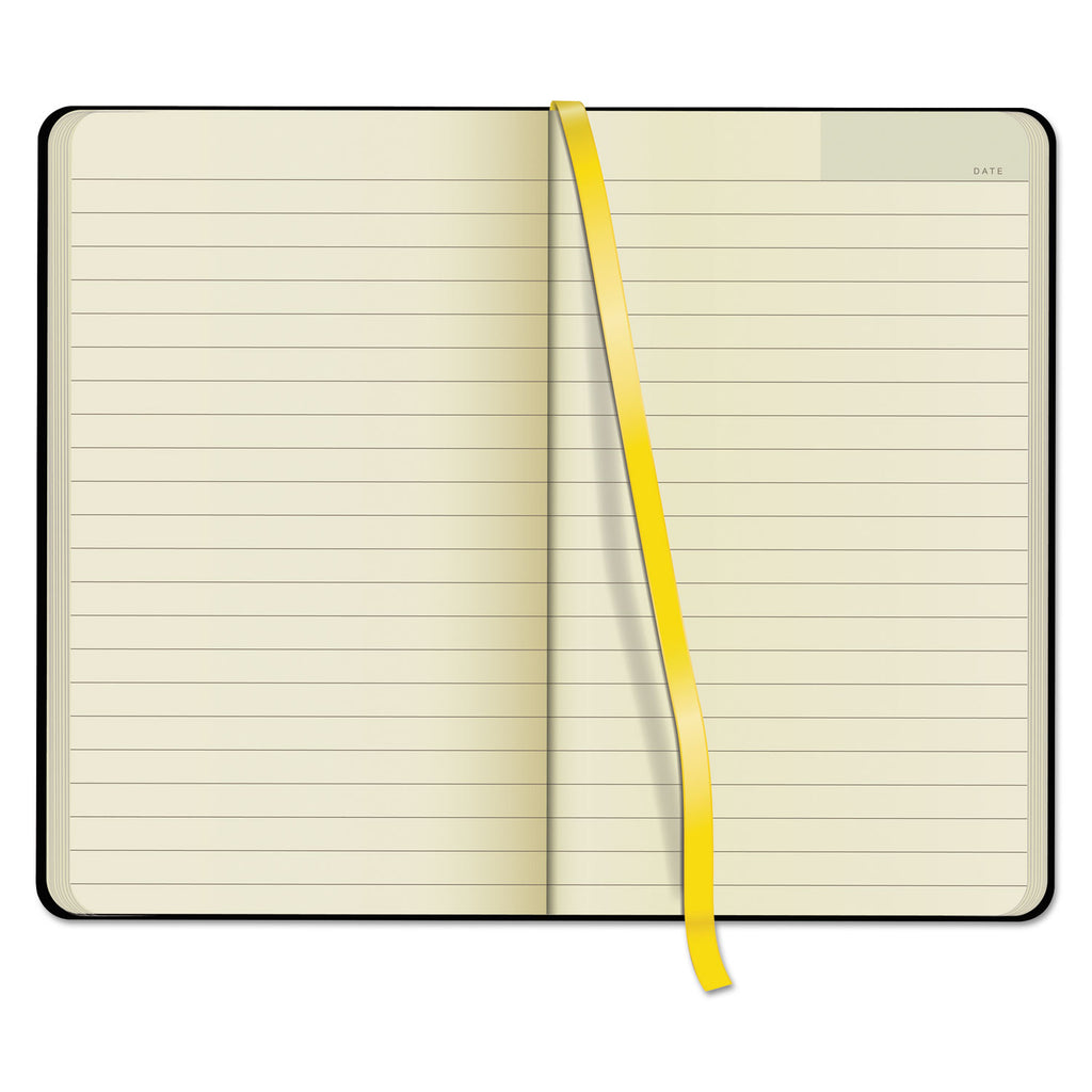 Idea Collective Journal, Hardcover with Elastic Closure, 1-Subject, Wide/Legal Rule, Black Cover, (120) 8.25 x 5 Sheets