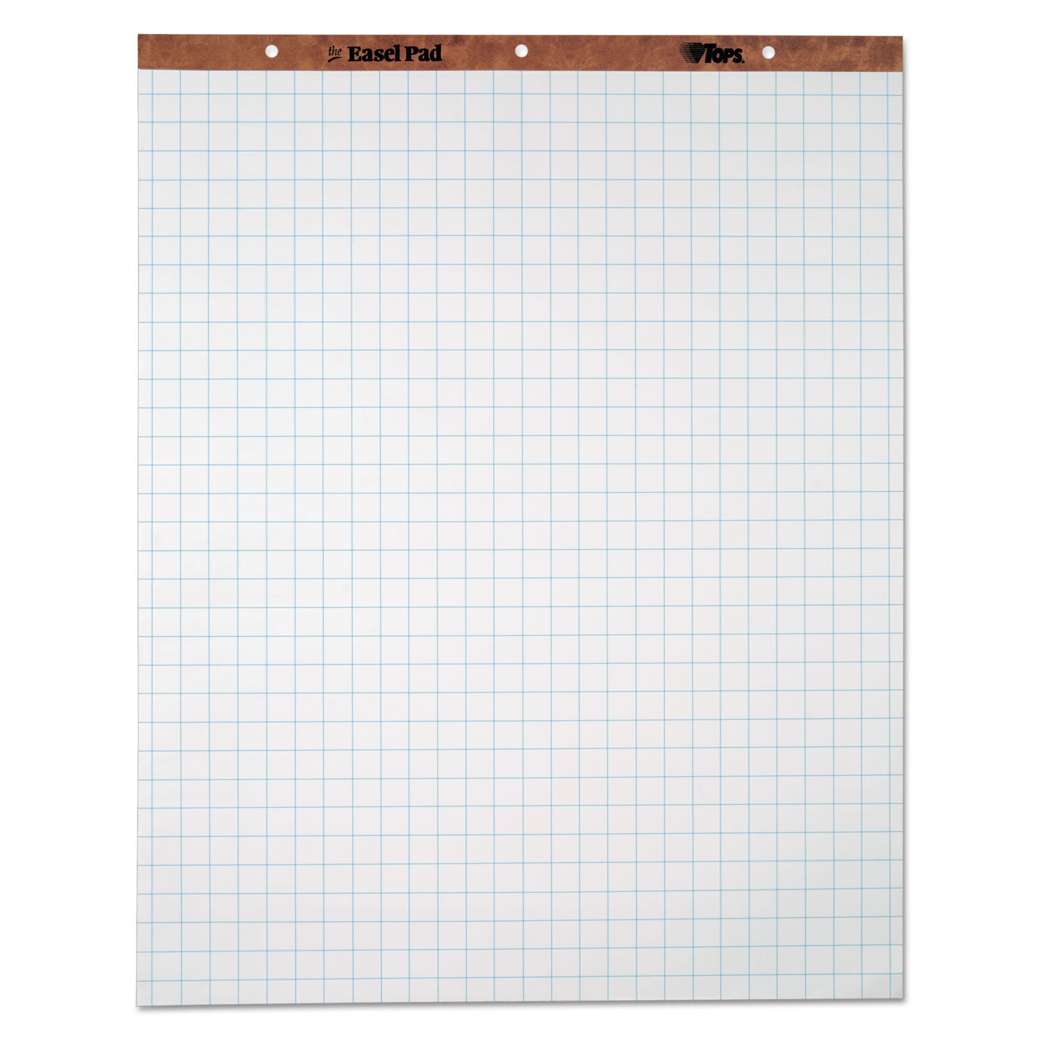 Easel Pads, Quadrille Rule (1 sq/in), 27 x 34, White, 50 Sheets, 4/Carton - 