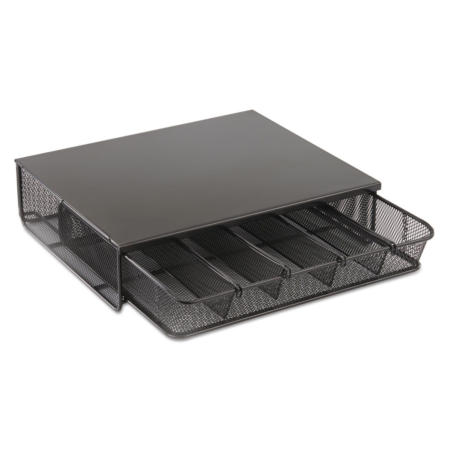 one-drawer-hospitality-organizer-5-compartments-125-x-1125-x-325-black_saf3274bl - 3
