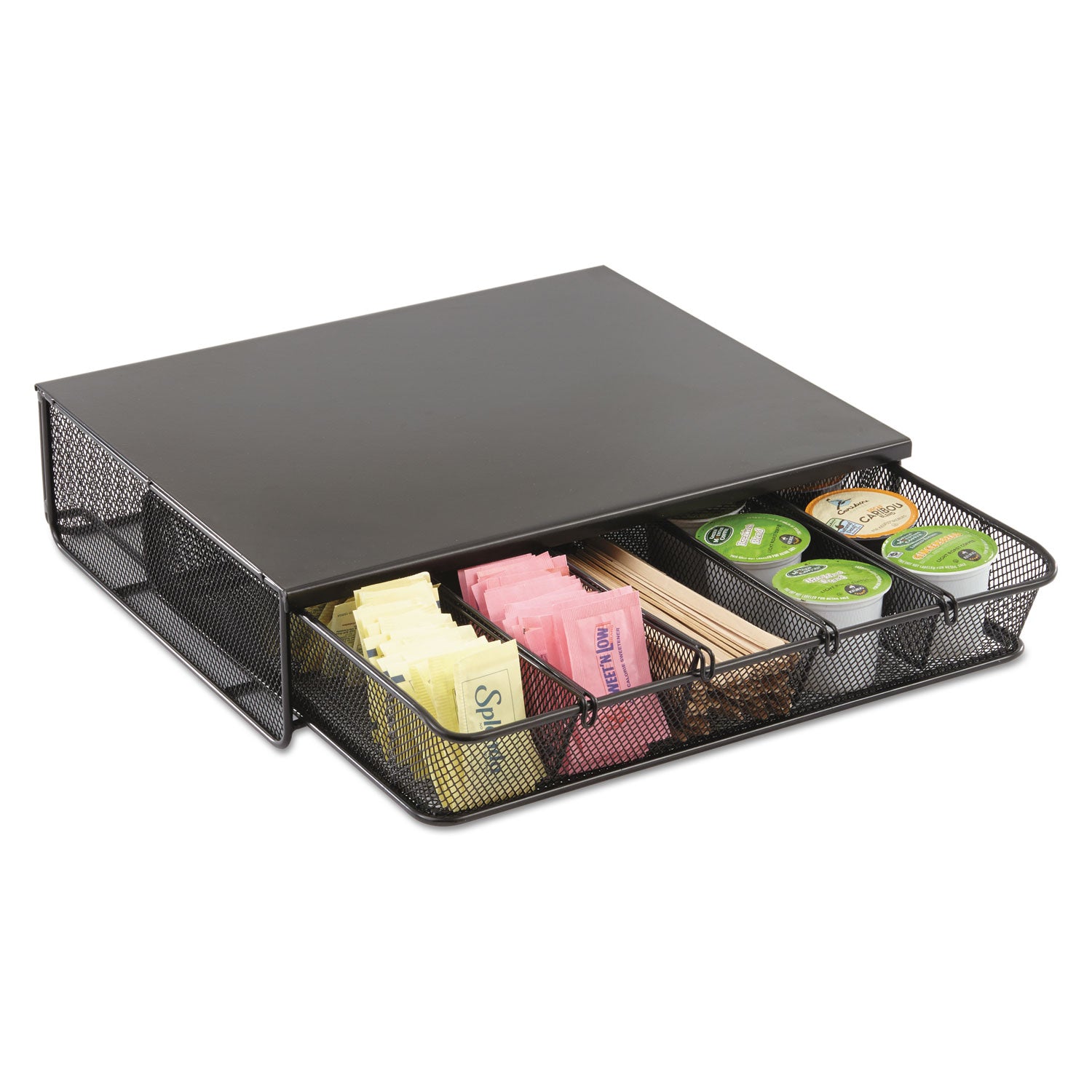 one-drawer-hospitality-organizer-5-compartments-125-x-1125-x-325-black_saf3274bl - 1