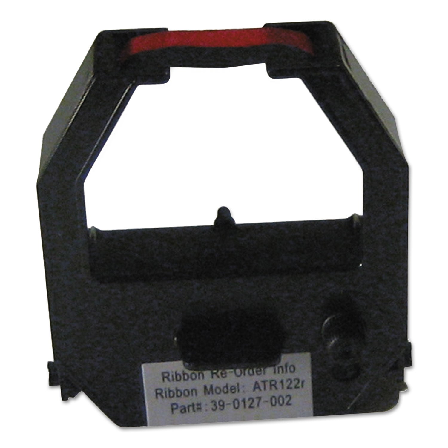 390127002 Ribbon Cartridge for Model ATR480 and ATR120r Electronic Time Clocks, Black/Red - 
