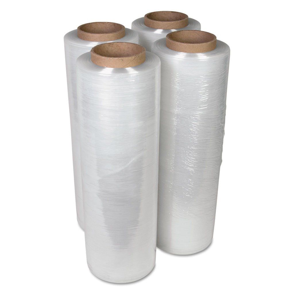 Handwrap Stretch Film, 18" x 1,500 ft, 20 mic (70-Gauge), 4/Carton - 