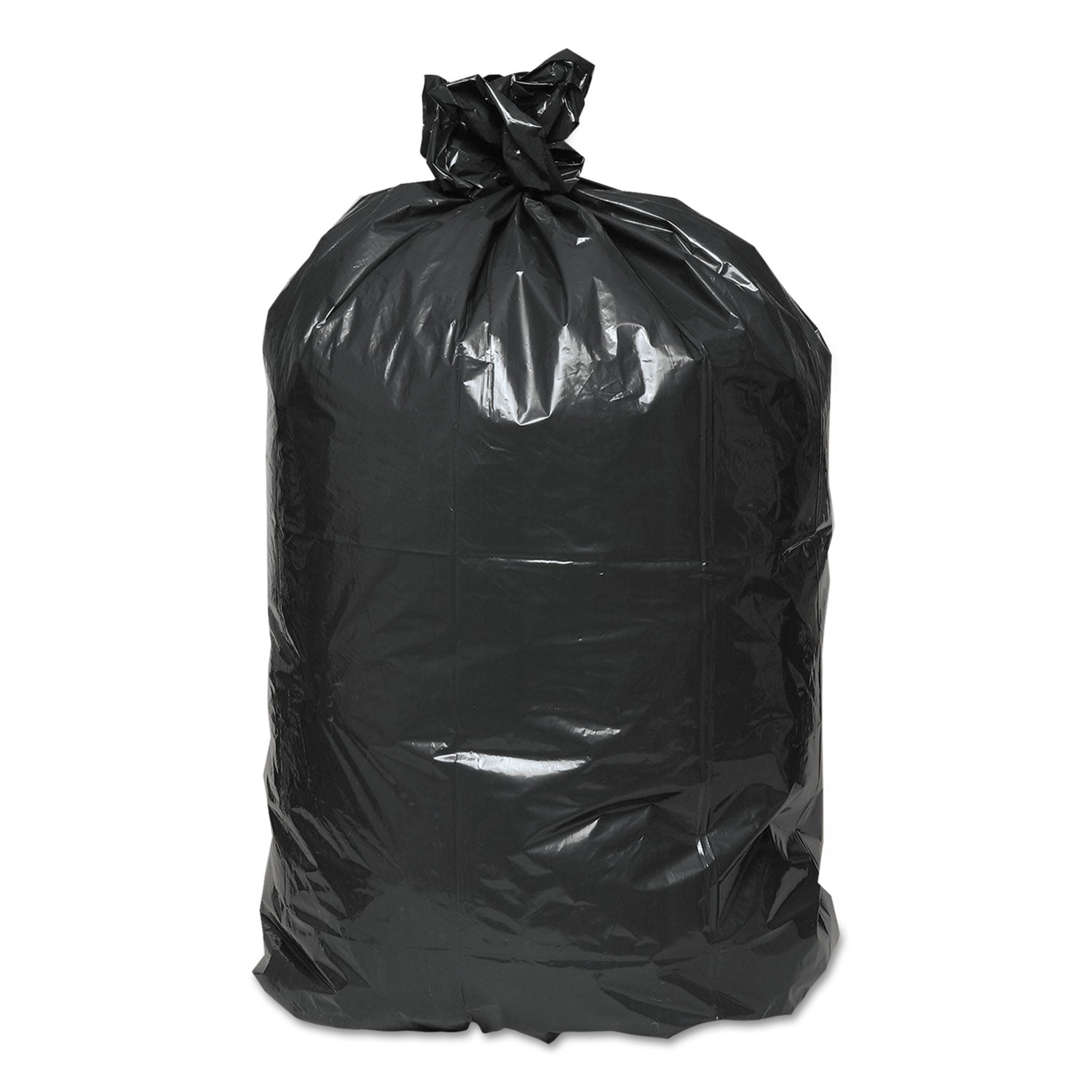 linear-low-density-recycled-can-liners-45-gal-165-mil-40-x-46-black-10-bags-roll-10-rolls-carton_wbirnw4860 - 2