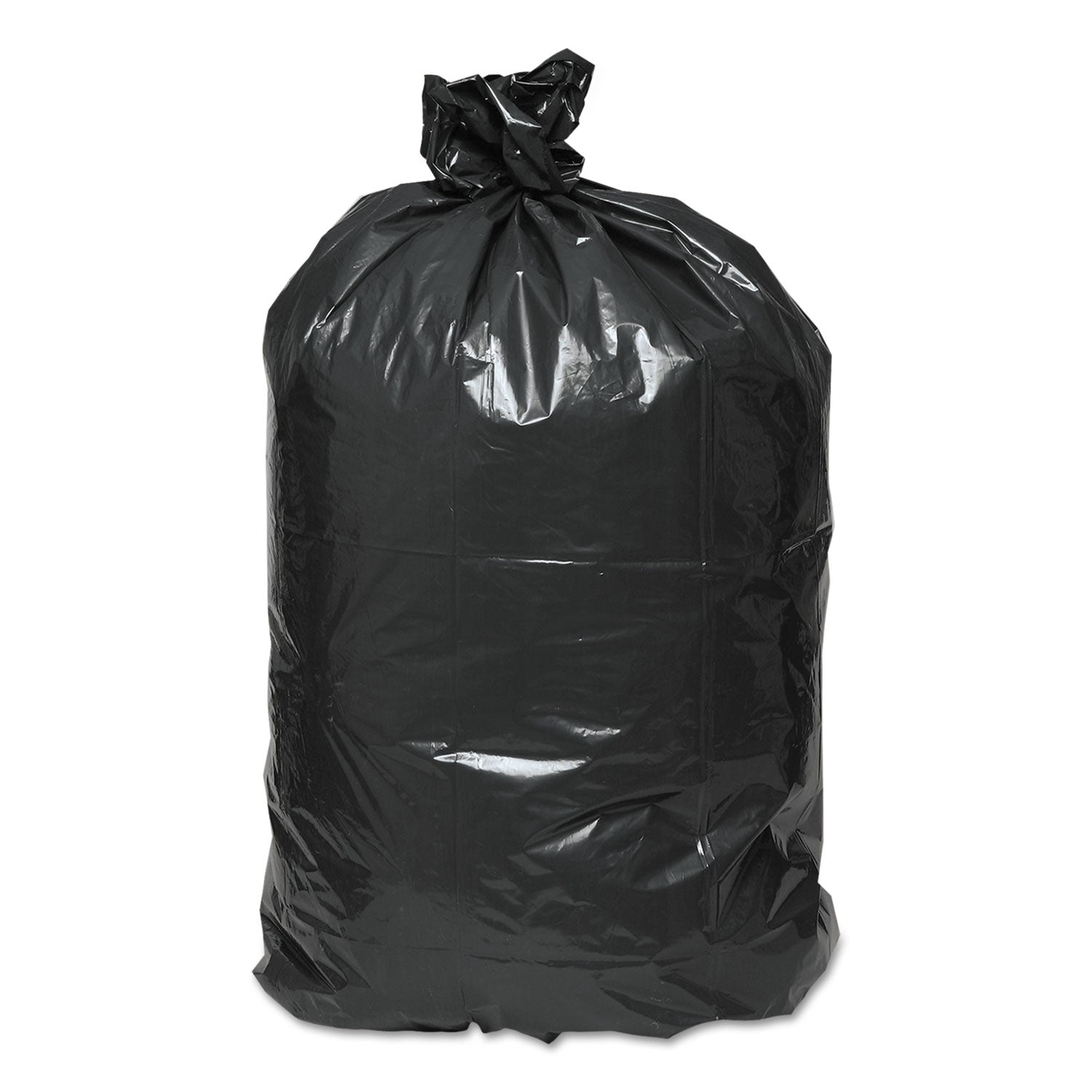 linear-low-density-recycled-can-liners-45-gal-125-mil-40-x-46-black-10-bags-roll-10-rolls-carton_wbirnw4850 - 2