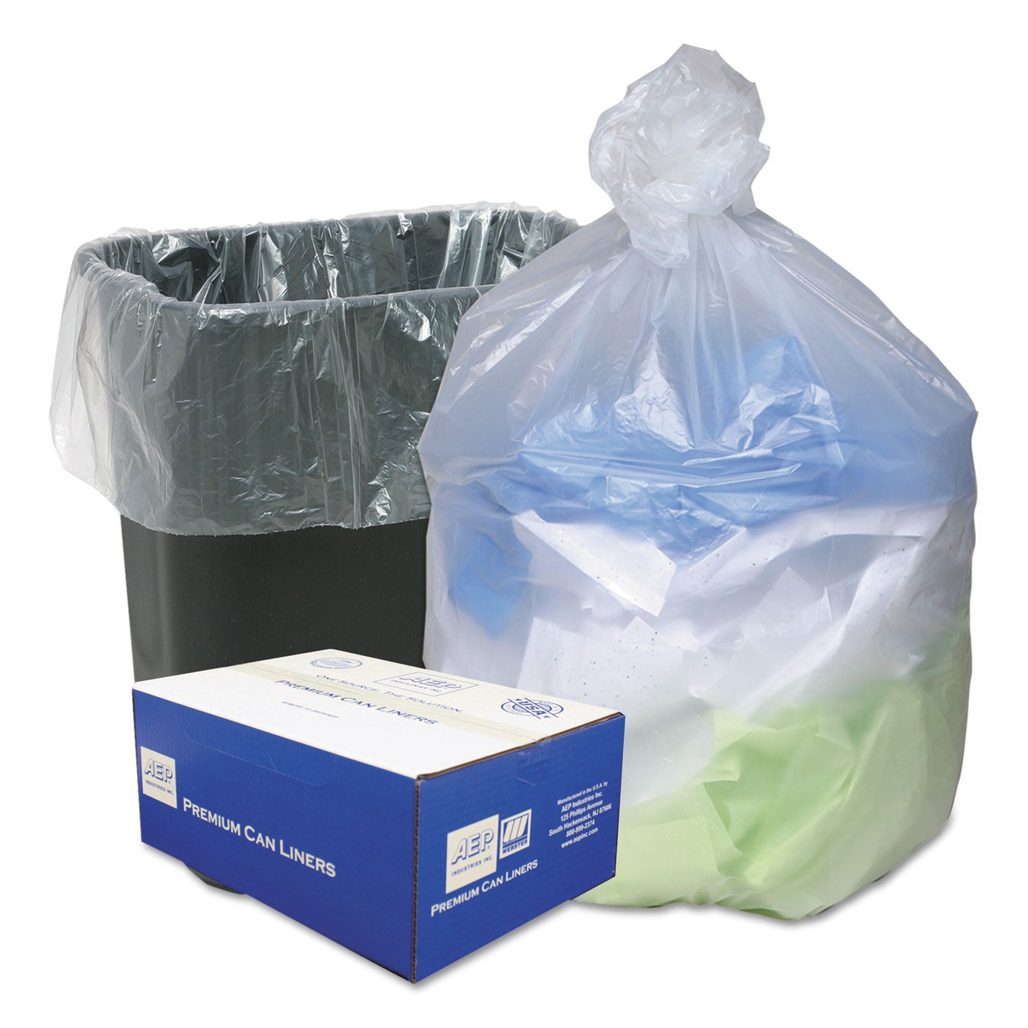 can-liners-16-gal-8-mic-24-x-33-natural-50-bags-roll-4-rolls-carton_wbiwhd2431 - 1