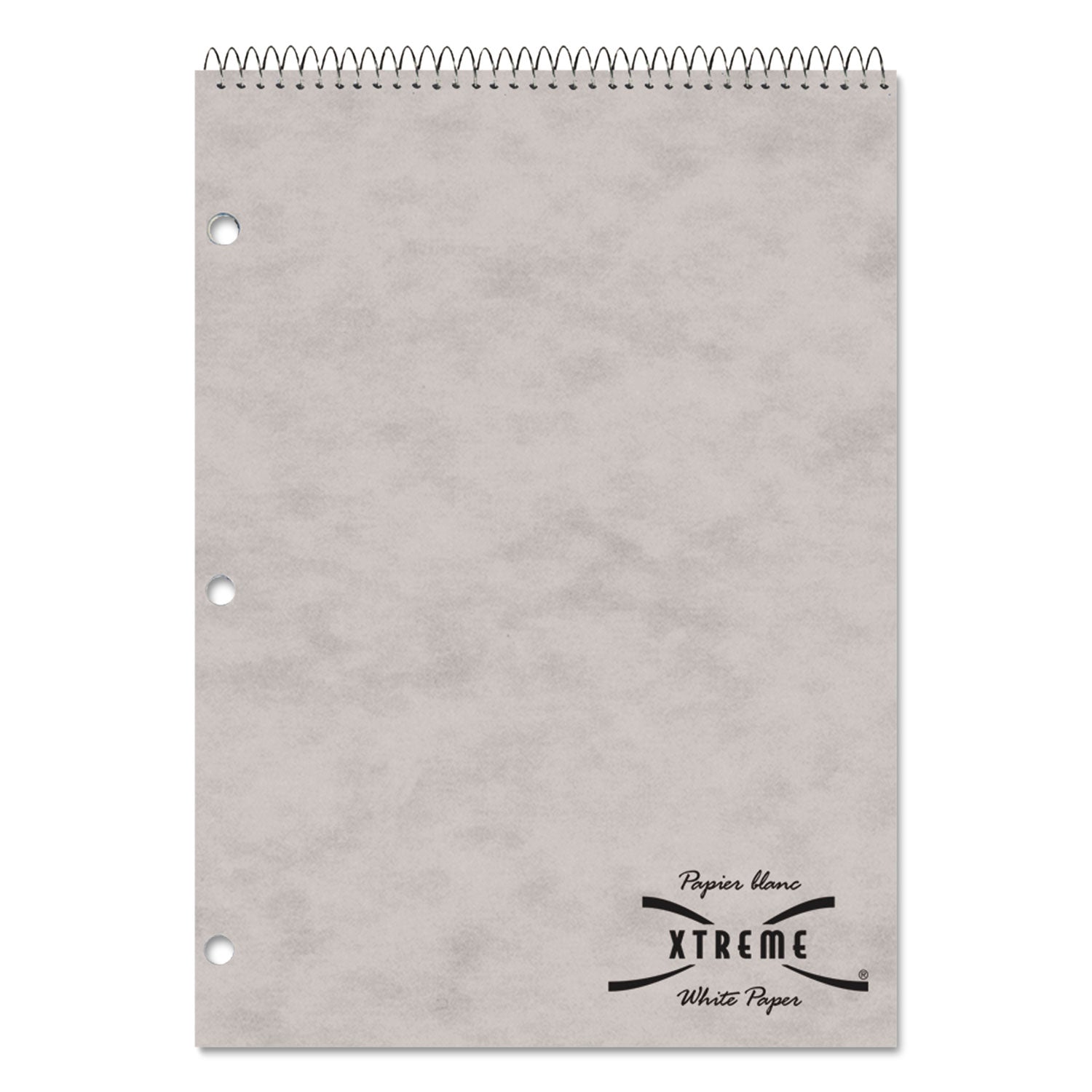 Porta-Desk Wirebound Notepads, Medium/College Rule, Randomly Assorted Cover Colors, 80 White 8.5 x 11.5 Sheets - 