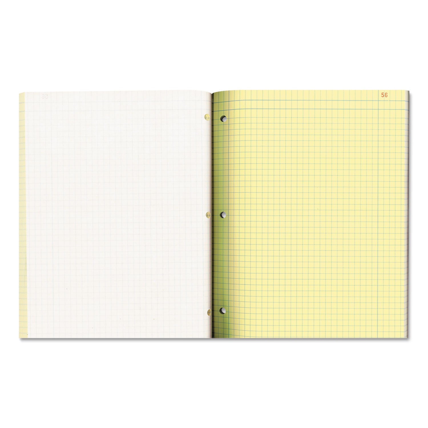 Duplicate Laboratory Notebooks, Stitched Binding, Quadrille Rule (4 sq/in), Brown Cover, (200) 11 x 9.25 Sheets