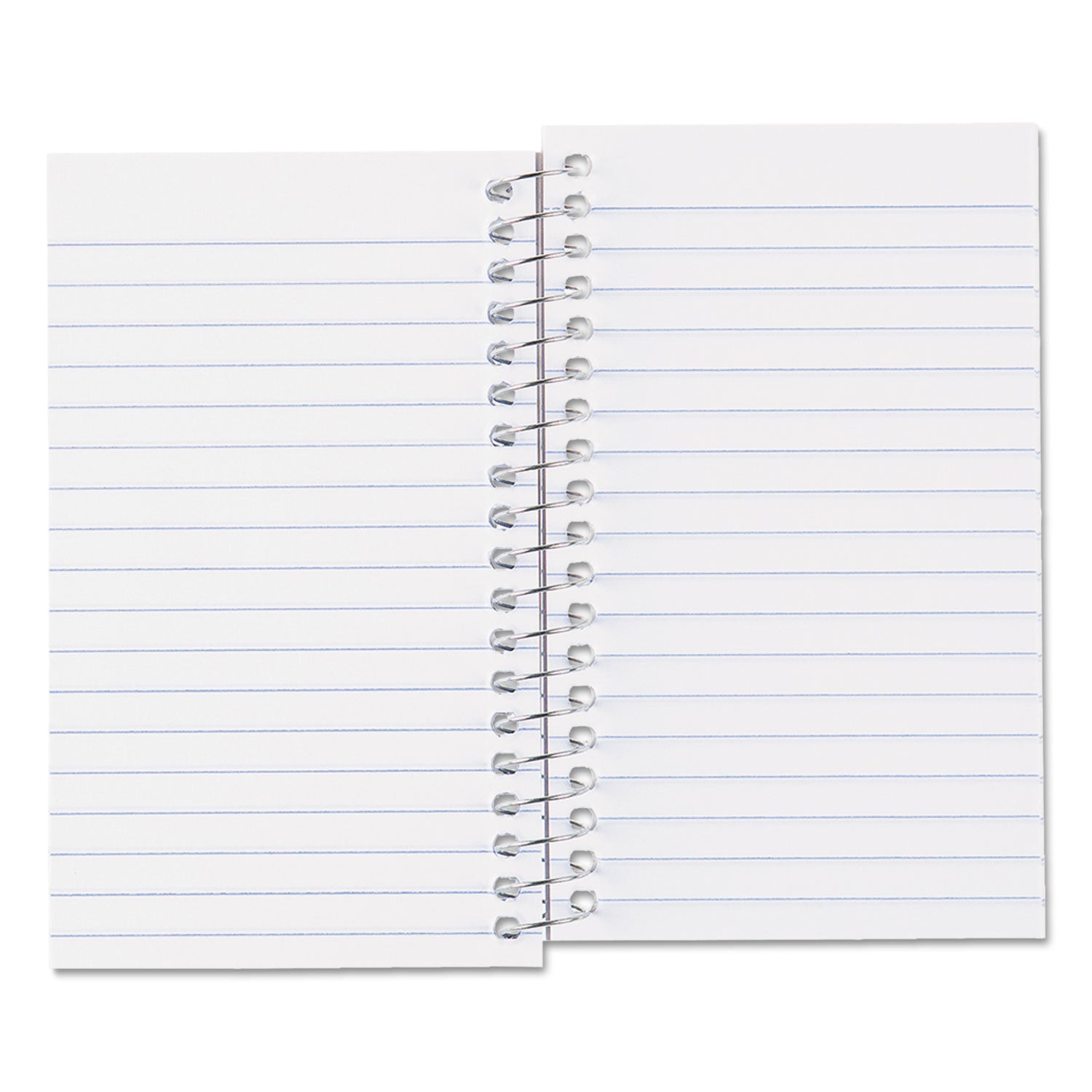 Paper Blanc Xtreme White Wirebound Memo Books, Narrow Rule, Randomly Assorted Cover Color, (60) 5 x 3 Sheets