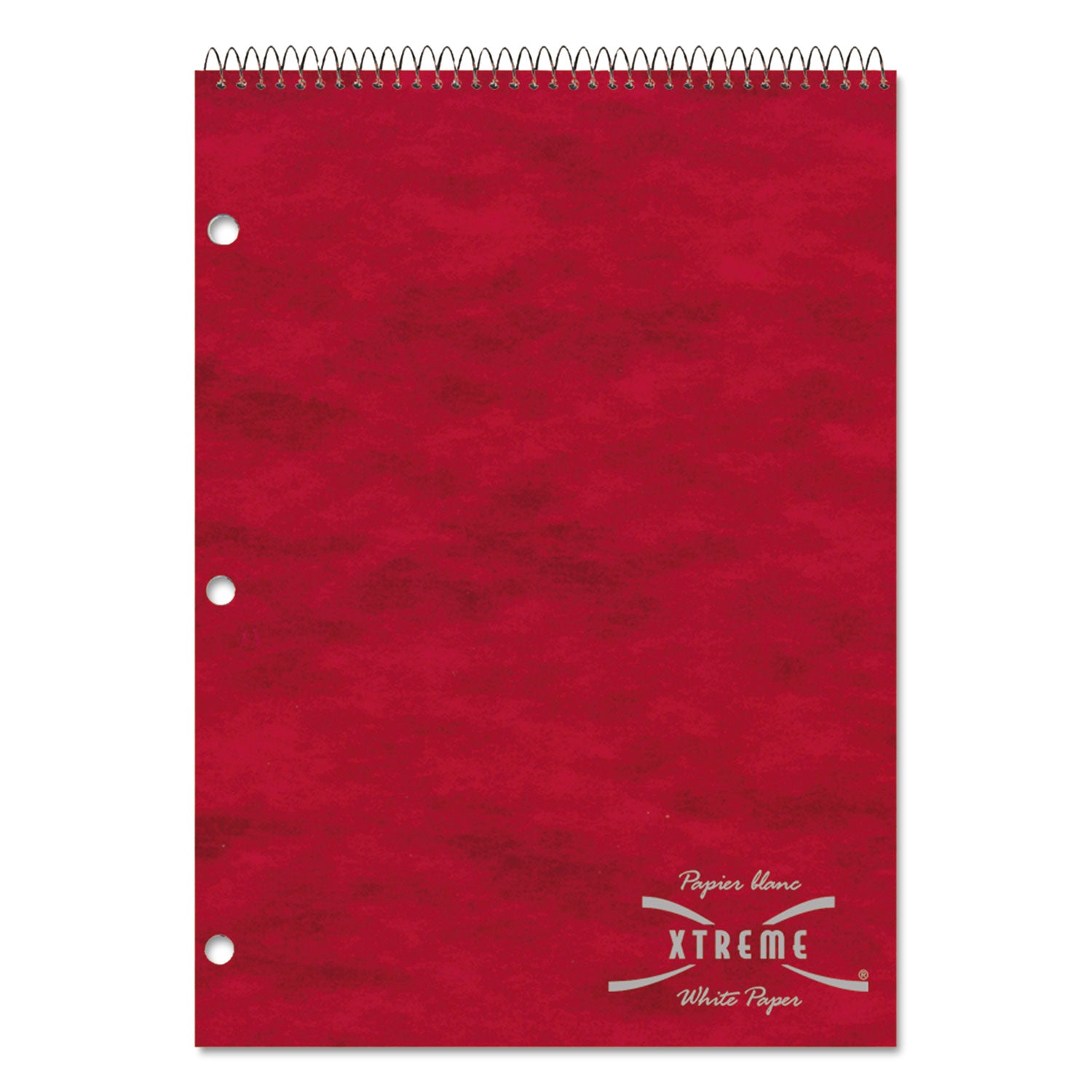 Porta-Desk Wirebound Notepads, Medium/College Rule, Randomly Assorted Cover Colors, 80 White 8.5 x 11.5 Sheets