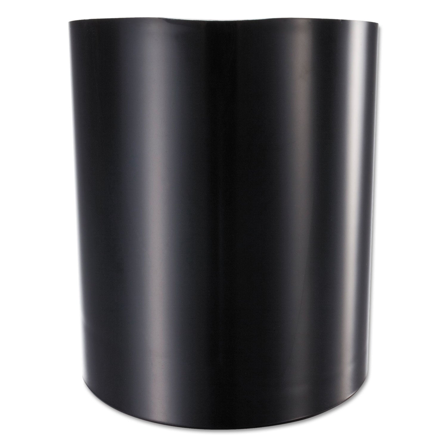 Recycled Big Pencil Cup, Plastic, 4.25 x 4.5 x 5.75, Black - 