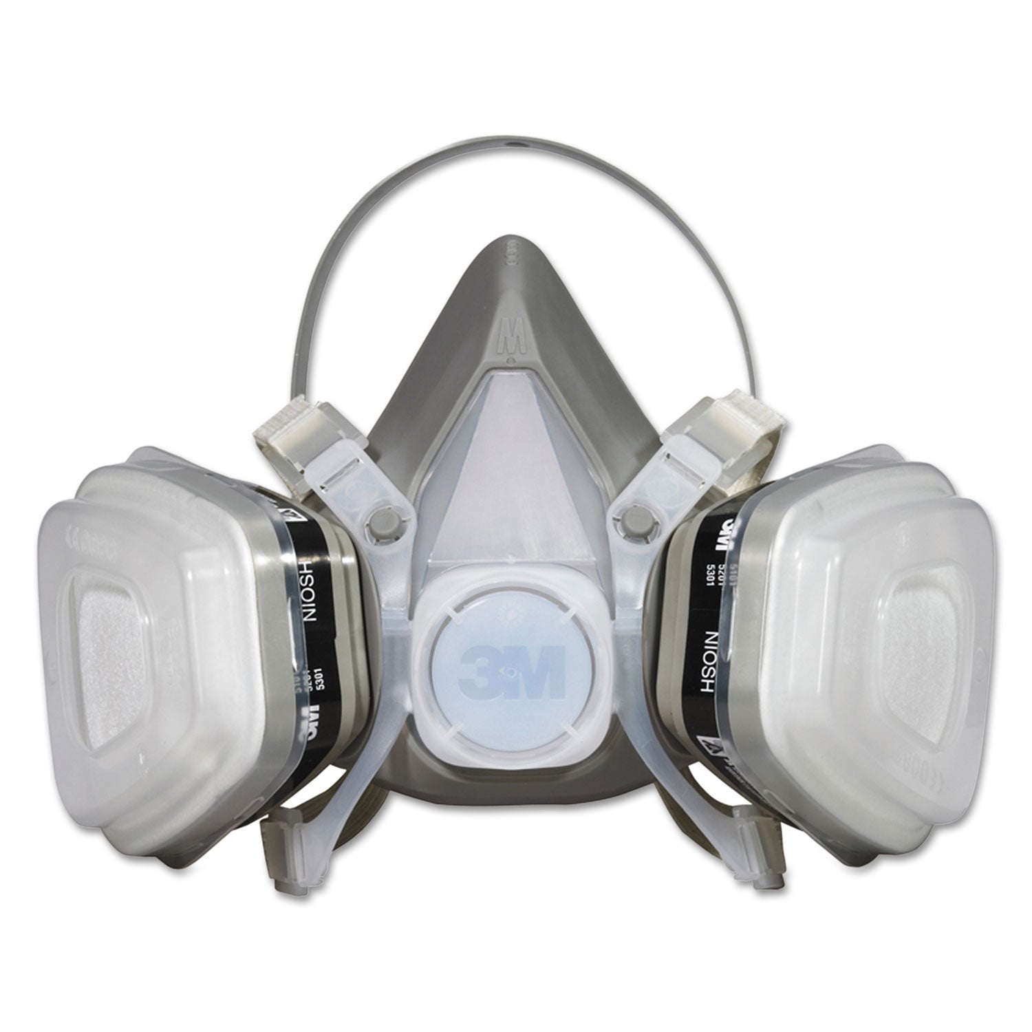 Dual Cartridge Respirator Assembly 52P71, Organic Vapor/P95, Medium - 1